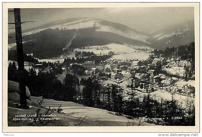 Tchequie -ref 99- Janske Lazne  - Carte Bon Etat  - - Tchéquie