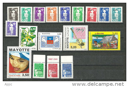 Année 1997.   18 T-p Neufs ** - Unused Stamps