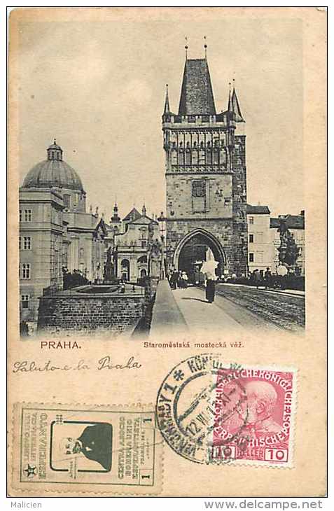 Tchequie -ref 49- Praha - Prague -  Carte Bon Etat  - - Tchéquie