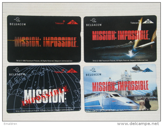 N° 123/126. Mission Impossible. - Sammlungen