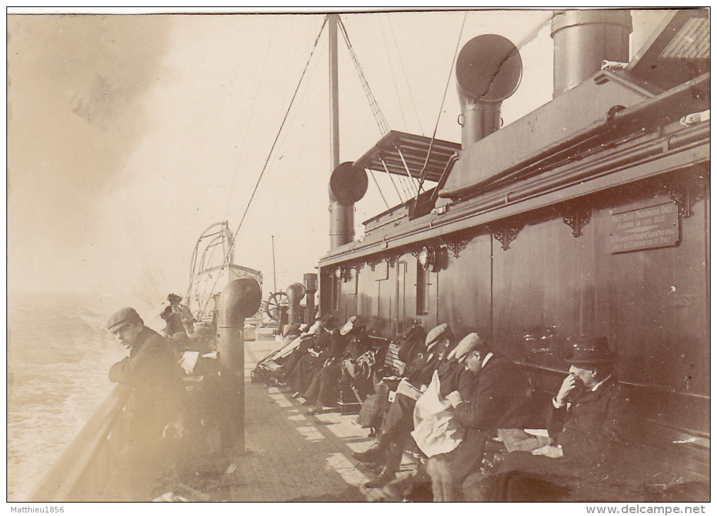 Photo Original 1904 The Liner Turbines "Brighton" (A33) - Brighton