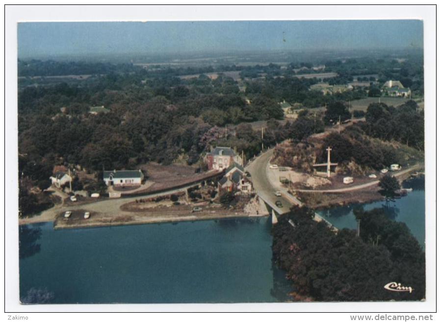 44 - GUENROUET-VUE AERIENNE SAINT CLAIR  -RECTO/ VERSO--E21 - Guenrouet