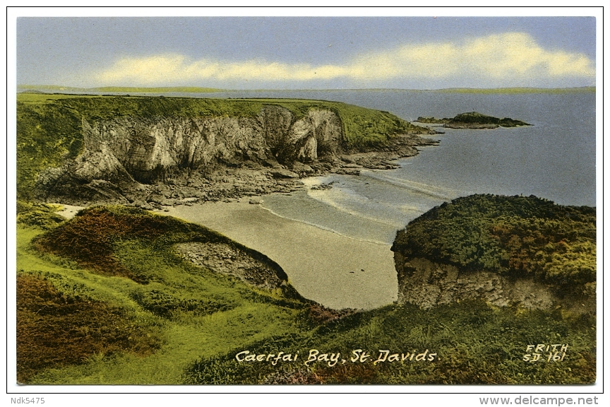 ST DAVIDS : CAERFAI BAY - Pembrokeshire