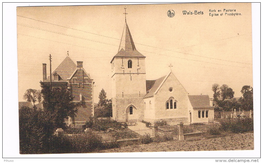 B4381   WALSBETS ( WALS BETS) : Kerk En Pastorie - Landen