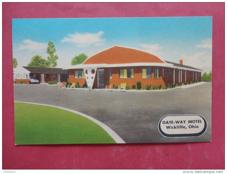 Wickliffe,OH--Gate-way Motel--not Mailed--PJ228 - Autres & Non Classés