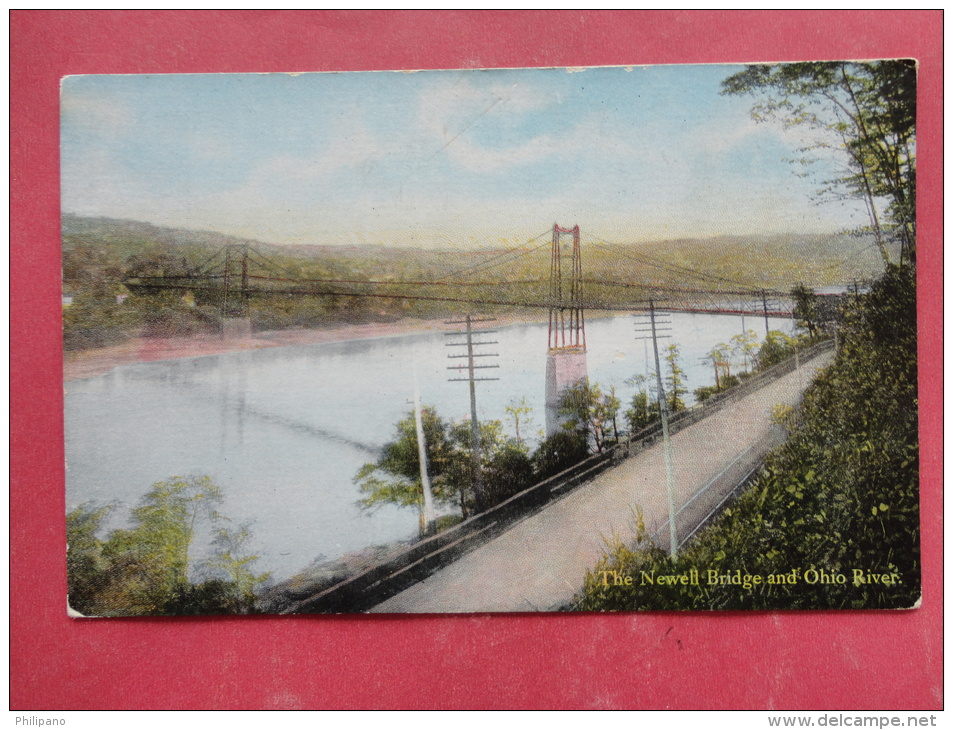 Ohio--The Newell Bridge And Ohio River--not Mailed--PJ228 - Sonstige & Ohne Zuordnung