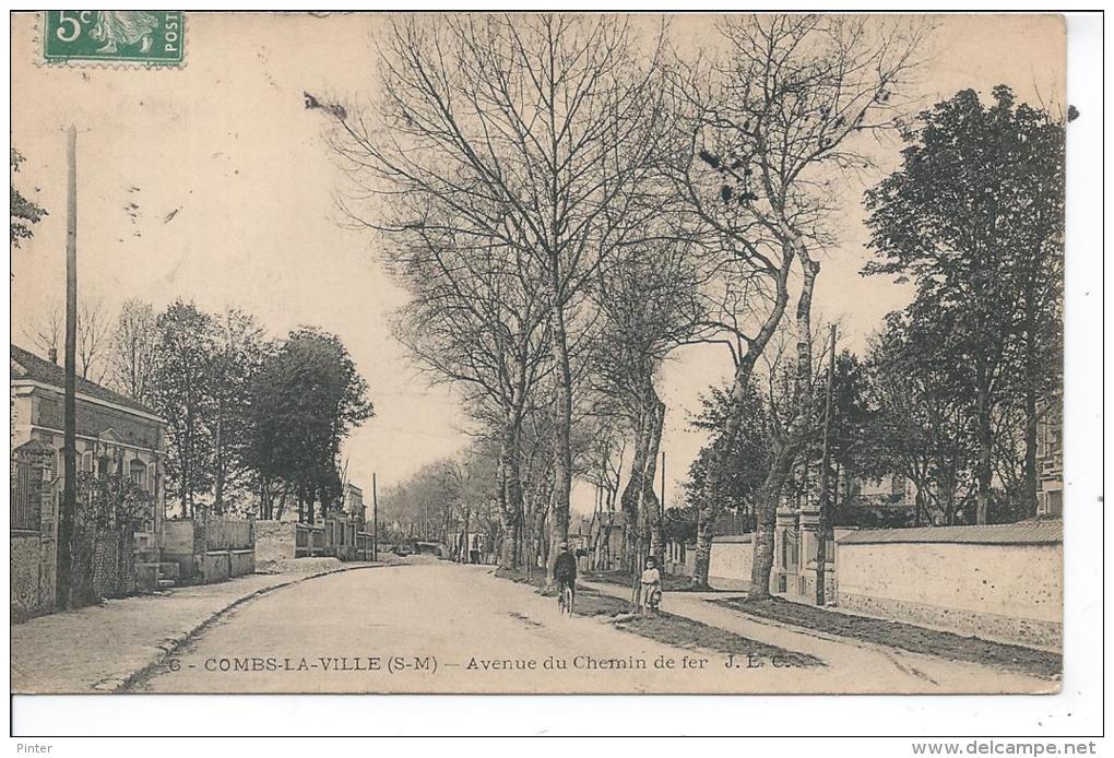 COMBS LA VILLE - Avenue Du Chemin De Fer - Combs La Ville