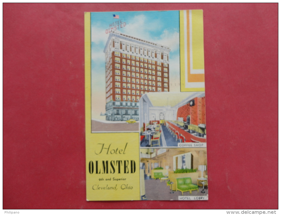 Cleveland,OH--Hotel Olmstead--cancel 1950--PJ230 - Sonstige & Ohne Zuordnung