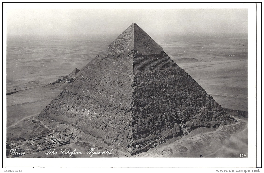 EGYPT.CAIRO -THE CHEFREN PYRAID - Pyramides