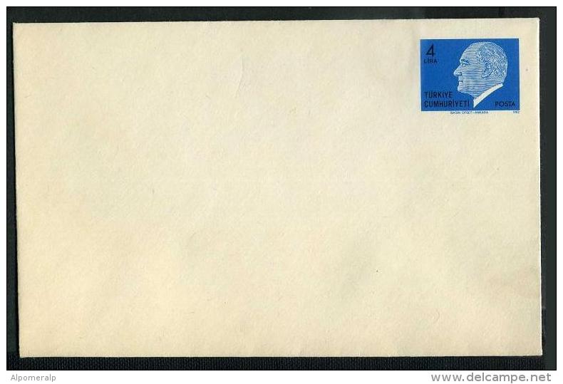 TURKEY 1982 PS / Letter Envelope - Complete SET, #AN 246 -249 - Postwaardestukken