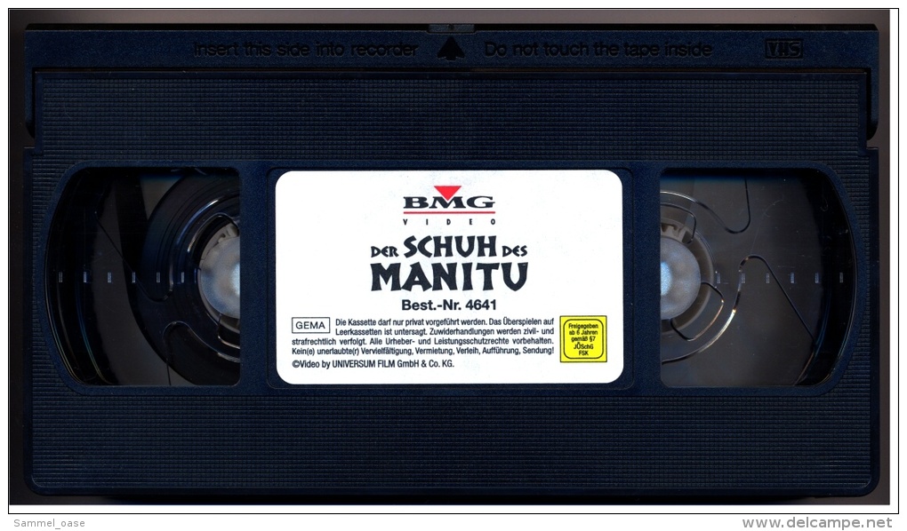 VHS Video , Der Schuh Des Manitu -  Mit  Michael Bully Herbig, Christian Tramitz, Sky Du Mont  -  Von 2001 - Kinder & Familie