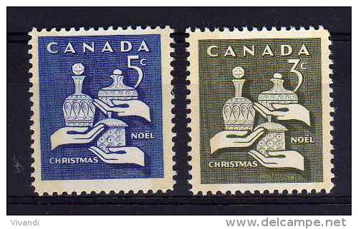 Canada - 1965 - Christmas (Phosphor Bands) - MNH - Unused Stamps