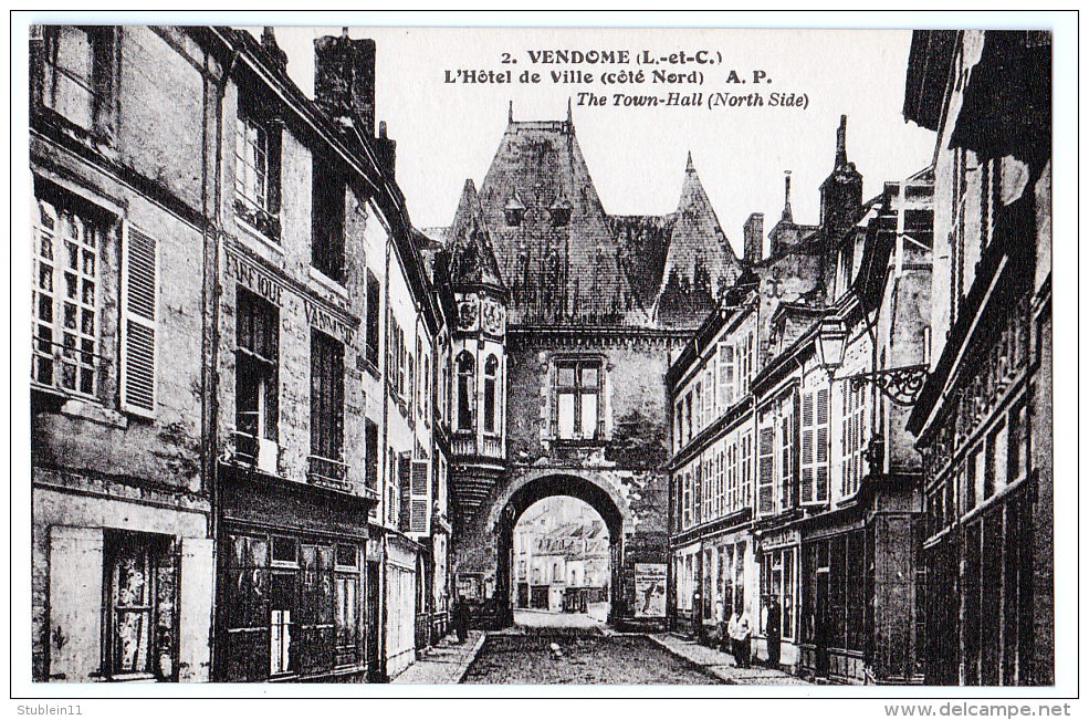 Vendôme (Loir-et-Cher) L'Hôtel-de-Ville. - Vendome