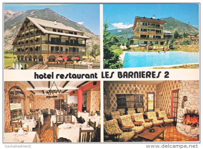 05. Gf. GUILLESTRE. Hôtel-Restaurant Les Barnières 2. 4 Vues (2) - Guillestre