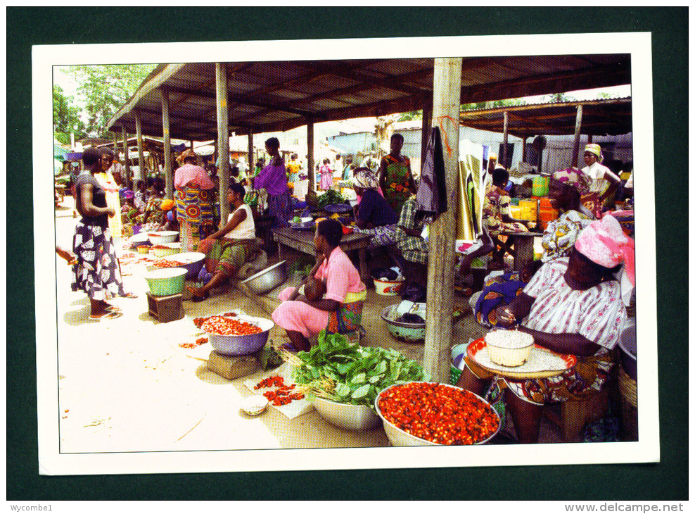 TOGO - Kara (Vegetable Market) Used Postcard Sent To The UK As Scans - Togo