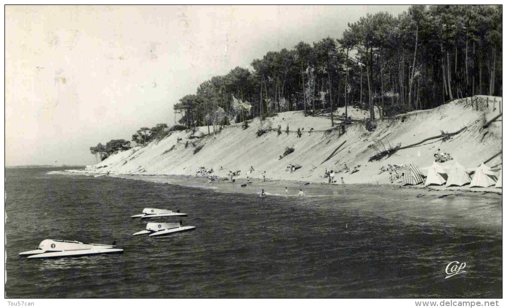 LES ABATILLES - ARCACHON - GIRONDE  (33) - PEU COURANTE CPSM DE 1955. - Autres & Non Classés