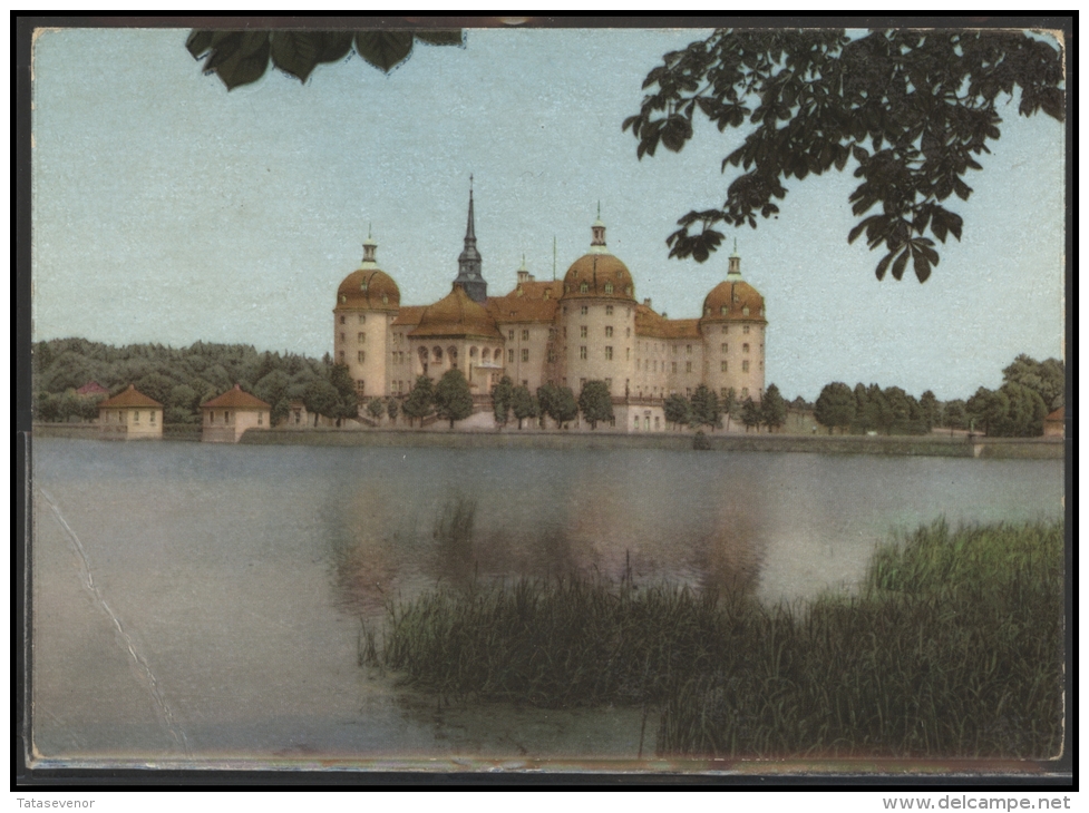 GERMANY Deutschland D DDR Postkarte 0060 MEISSEN Slogan Cancellation Postal History Landscape Castle Environment Care - Briefe U. Dokumente