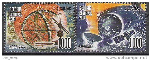 2009 Belarus  Weissrussland  Set **MNH  " Astronomie  " - 2009