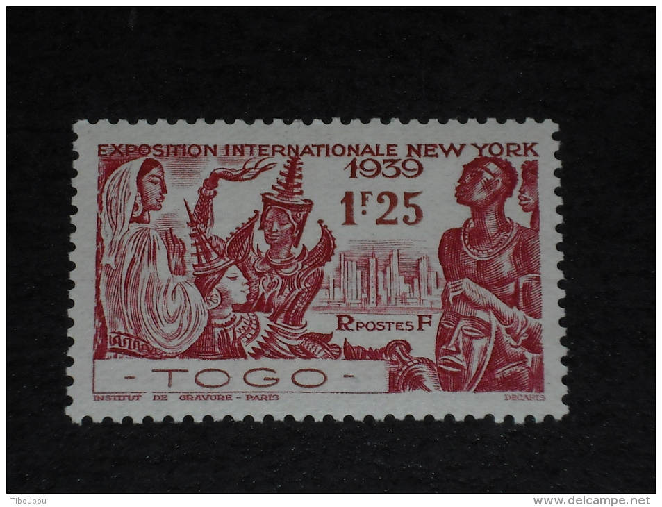 TOGO YT 175 ** - EXPOSITION DE NEW YORK - - Unused Stamps