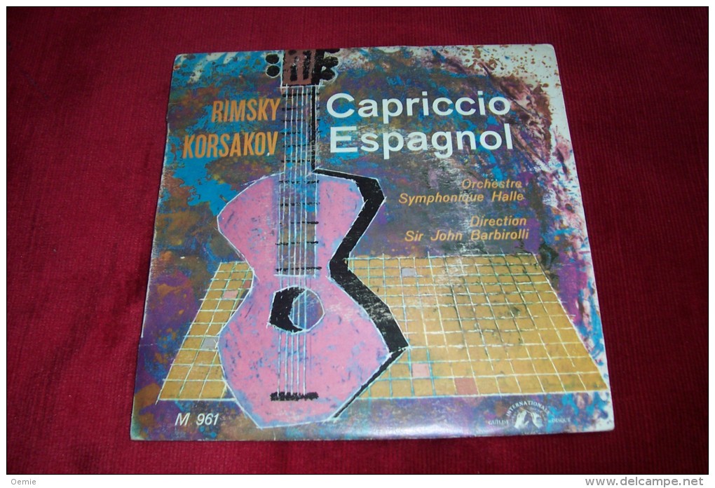 RIMSKY KORSAKOV ° CAPRICCIO ESPAGNOL - Autres - Musique Espagnole