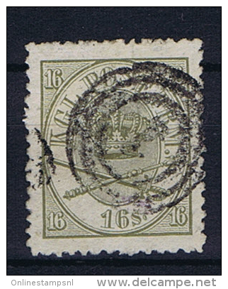 Denmark, 1864 Mi Nr 15 A, Used - Gebruikt