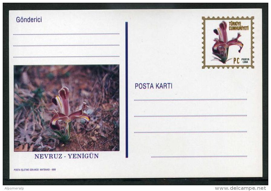 TURKEY 1999 PS / Postcard - Nauruz / New Day, Flower (SET); #AN 305. - Ganzsachen