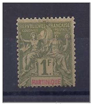 Martinique (Colonie Française) - N° 43 Neuf * Avec Trace De Charnière - Neufs