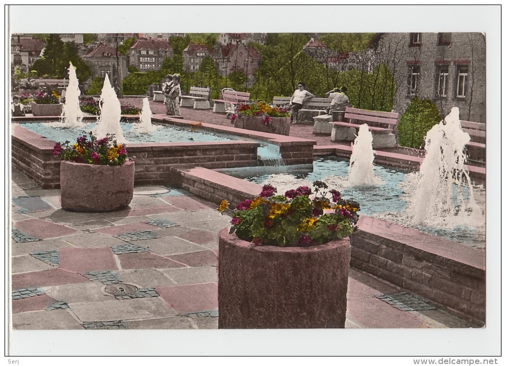 Eberbach Am Neckar  Wasserspiele A D Neckarbrücke   Austria Old PC - Eberbach