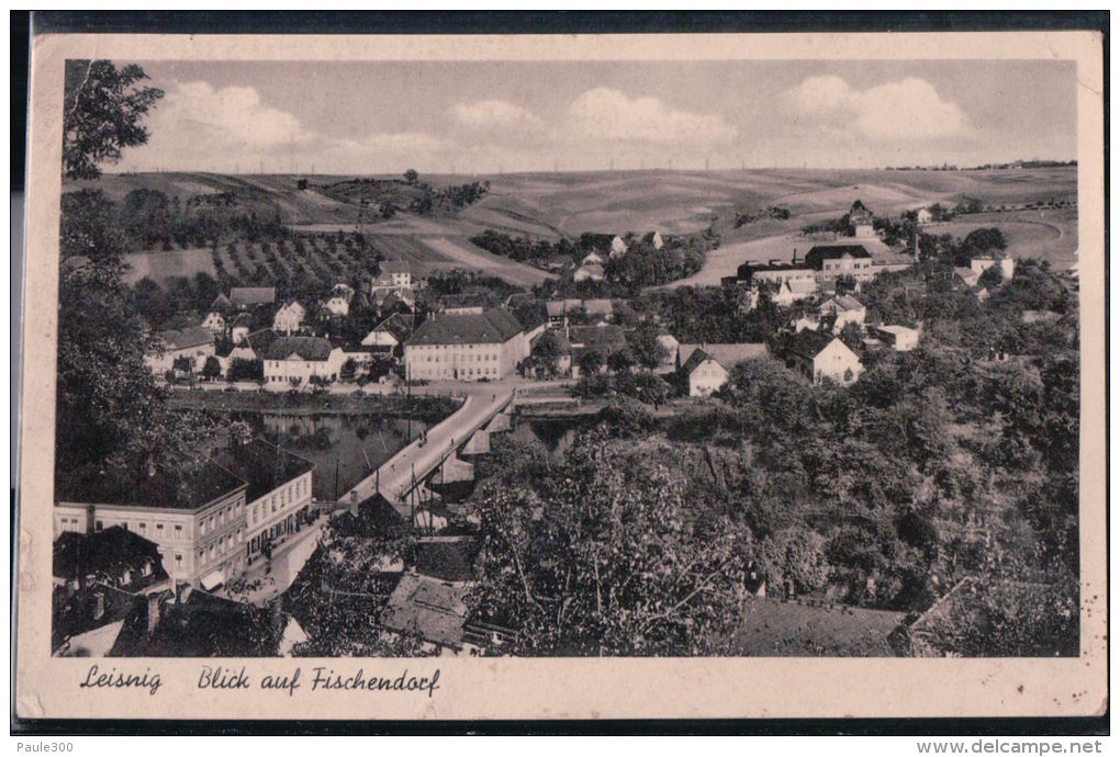 Leisnig - Blick Auf Fischendorf 1942 - Leisnig