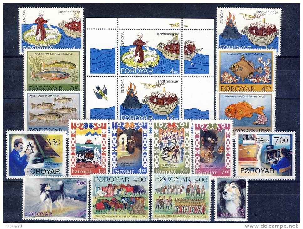 ##A1662. Faroe Islands 1994. Year Set. MNH(**) - Féroé (Iles)