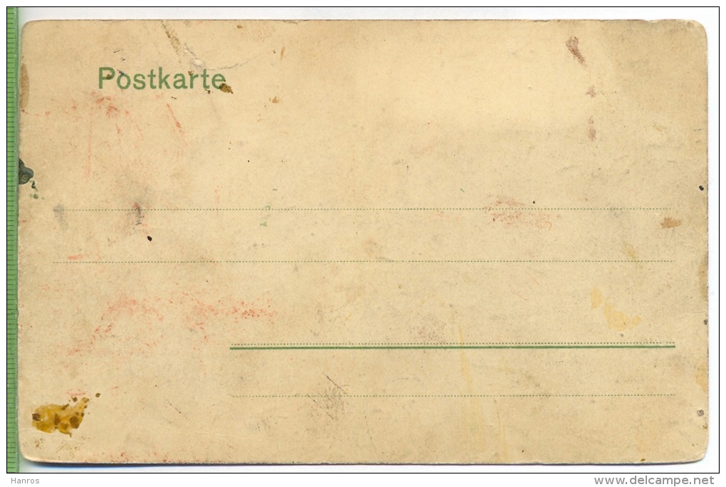 Schloß Nossen, Um 1900/1910, Verlag:, Brück & Sohn, Meißen, POSTKARTE, Handkolorierte Künstlerkarte, Erhaltung: II-III - Nossen