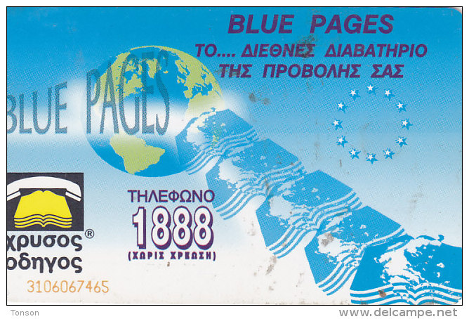 Greece, X0206, 3106, Blue Pages, 2 Scans. - Greece