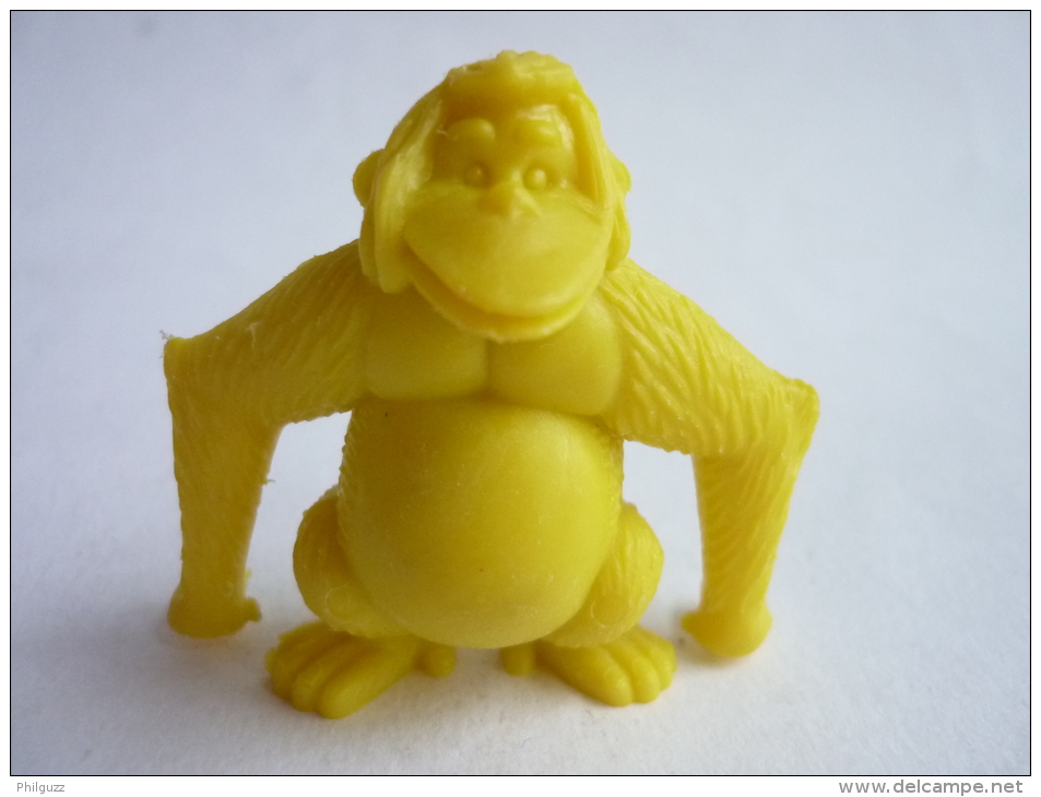 RARE FIGURINE PUBLICITAIRE Espagnole DETERGENT EXTRA Non Marqué MIR - Le Livre De La Jungle - King Louie Jaune - Disney