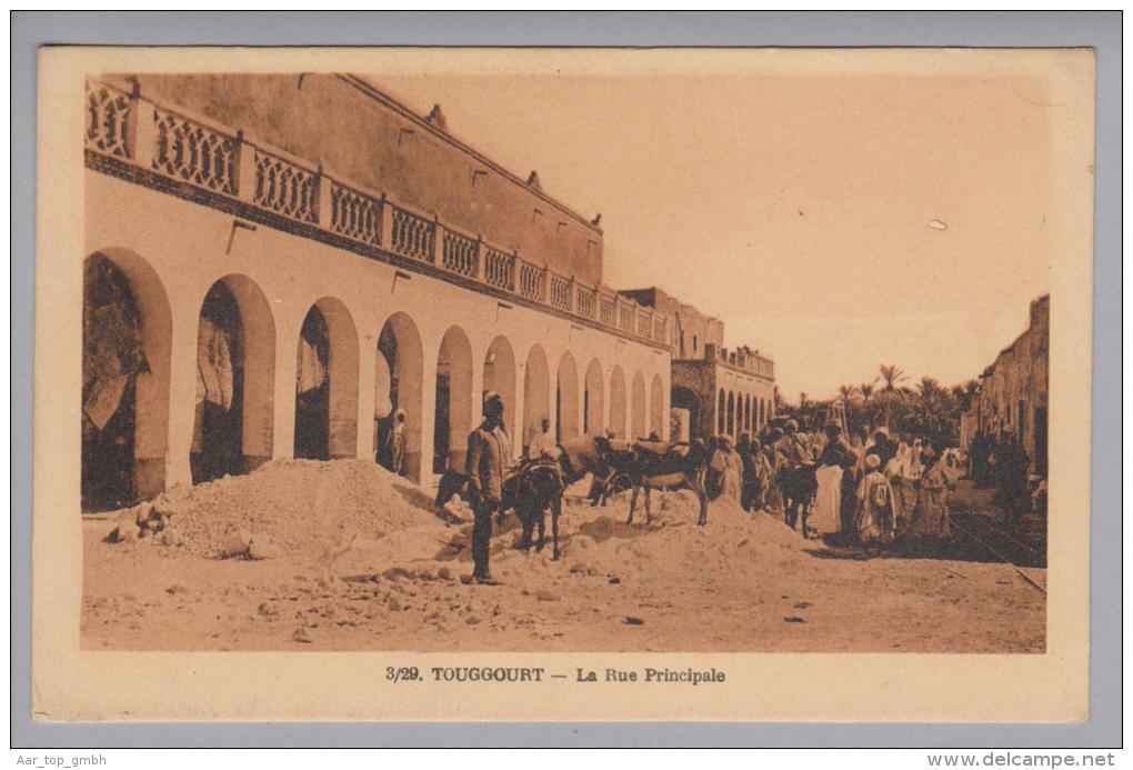 Indonesien Touggourt La Rue Principale 1928-09-03 Foto - Indonesien