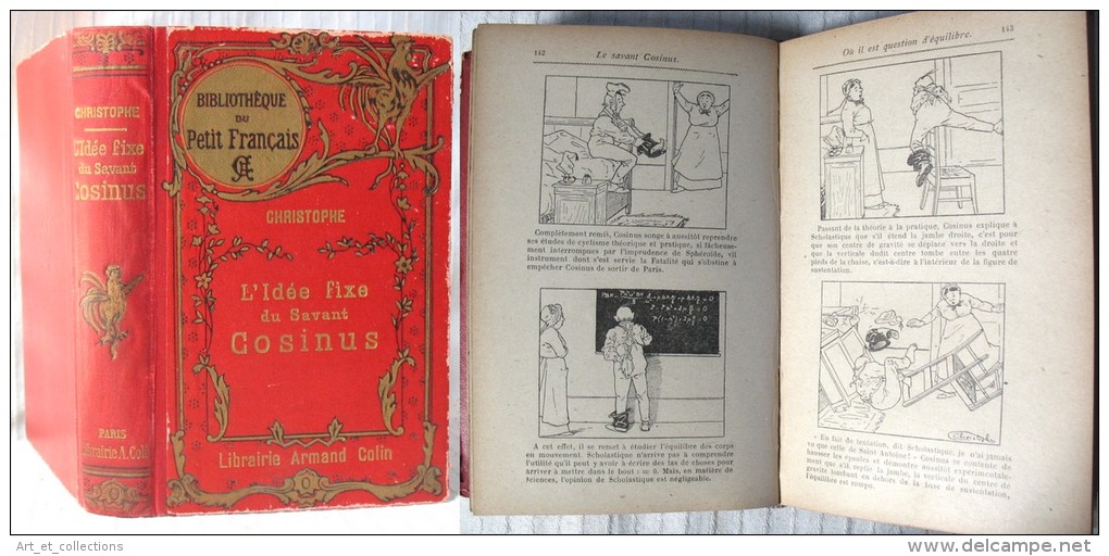 L’Idée Fixe Du Savant COSINUS / CHRISTOPHE / Éditions Armand COLIN De 1920 - Autres & Non Classés