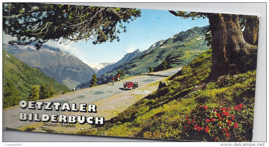 Autriche-tyrol-oetztaler Bilderbuch  Carnet DE 21 PAGES -magnifiques Photos Du Village La Station,alentours Très Animées - Oetz