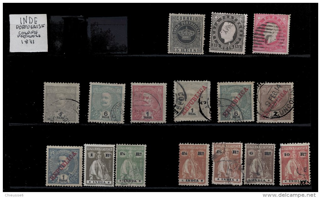 AC152 - Inde Portugaises - Lot - - Portuguese India