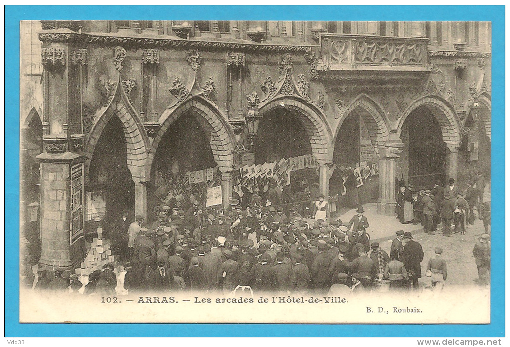 *62 : Arras , Les Arcades  ( Animée )... - Arras