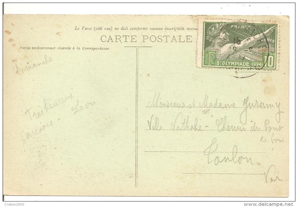 N° Y&T 183  MT ST MICHEL Vers TOULON   Le  16 MARS 1923( 2scans) - Briefe U. Dokumente