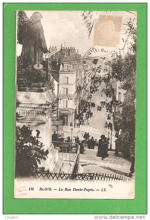 41 LOIR ET CHER Lot 237 BLOIS La Rue Denis Papin - Blois