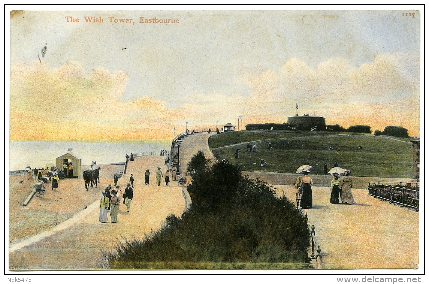 EASTBOURNE : THE WISH TOWER / ADDRESS - LONDON, KENSAL RISE, CHEVENING ROAD (ALLAN) - Eastbourne