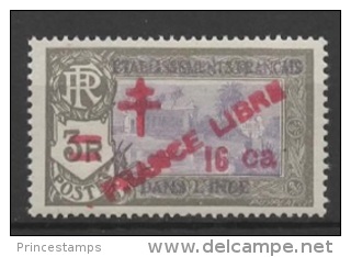French India - Inde (1943) Yv. 209  / - Unused Stamps