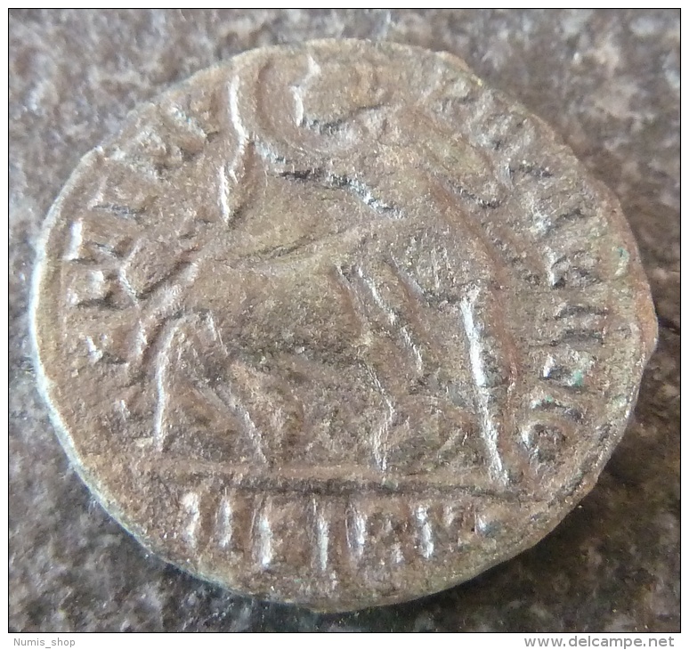 Roman Empire - #401 - Constantius Gallus - FEL TEMP REPARATIO! - VF! - L'Empire Chrétien (307 à 363)