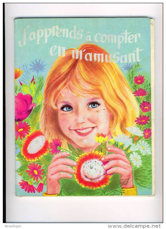 J'apprends à Compter En M'amusant, Illustration : R.Masson, M.Bidaut Et J.Brossier - Texte F.Guérard (1965) - 0-6 Years Old