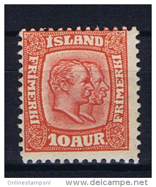 Iceland: 1907  Mi 53   MH/* - Ongebruikt