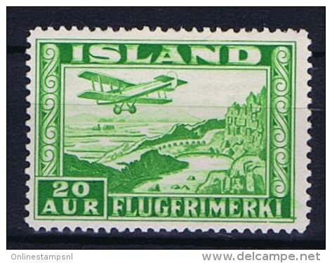 Iceland: 1934  Mi 176 A  MNH/** - Luchtpost