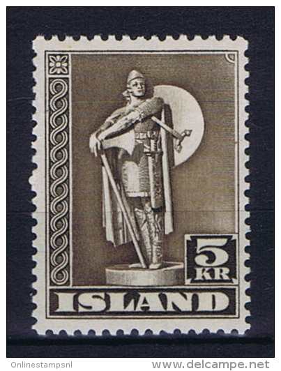 Iceland: 1943  Mi 230 C MNH/** - Ongebruikt