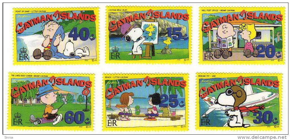 Cayman Islands / Cartoons / Peanuts / Snoopy - Kaimaninseln