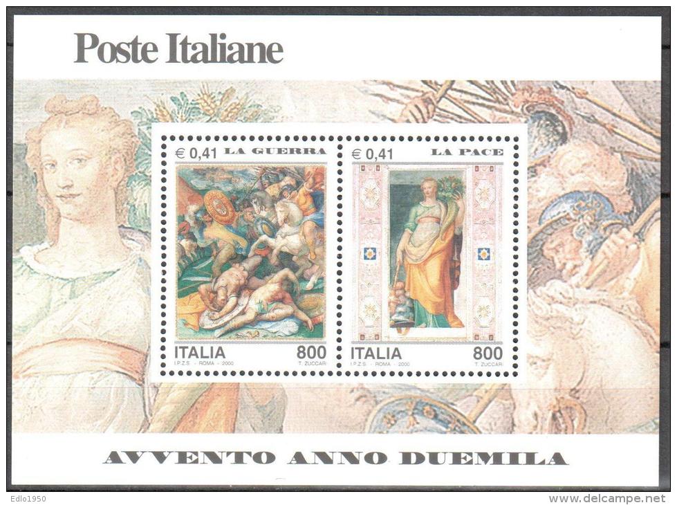 Italy 2000 Art Fresco Michel Bl.25 MNH (**) - Blocks & Sheetlets