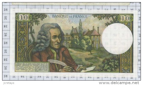 10 Francs Voltaire, Ref Fayette 62/25, état SPL-NEUF - 10 F 1963-1973 ''Voltaire''